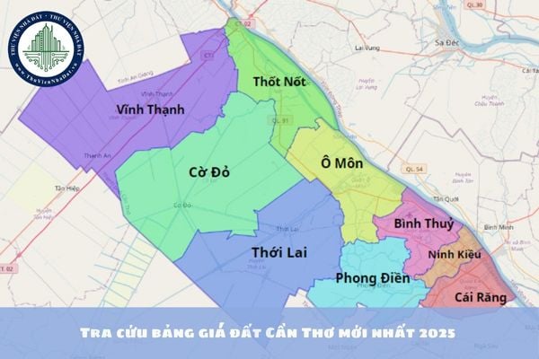 Tra cứu bảng giá đất Long An cập nhật mới nhất 2025