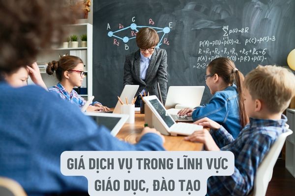 Quy định chung về giá dịch vụ trong lĩnh vực giáo dục, đào tạo khi thực hiện giao nhiệm vụ, đặt hàng, đấu thầu như thế nào?