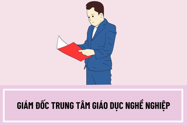 Tiêu chuẩn trở thành giám đốc trung tâm giáo dục nghề nghiệp là gì? Ai có thẩm quyền bổ nhiệm giám đốc trung tâm giáo dục nghề nghiệp công lập?