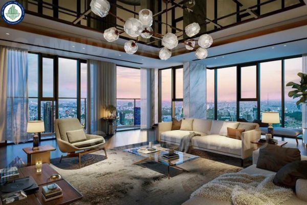 Bán Penthouse Eaton Park Quận 2 - Hồ bơi riêng, giá 71,5 tỷ, 356m²