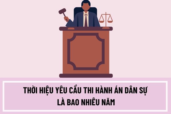 Thời hiệu yêu cầu thi hành án dân sự là bao nhiêu năm? Nội dung của đơn yêu cầu thi hành án dân sự là gì?