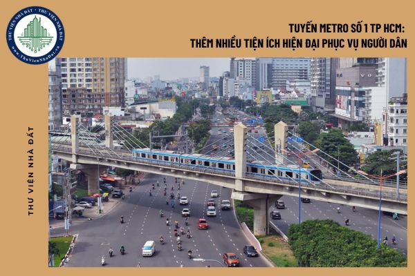 Tuyến Metro số 1 TP HCM: Thêm nhiều tiện ích hiện đại phục vụ người dân