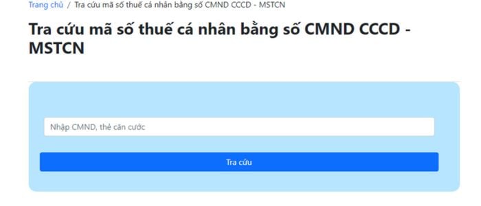 Hướng dẫn tra cứu mã số thuế thu nhập cá nhân năm 2025