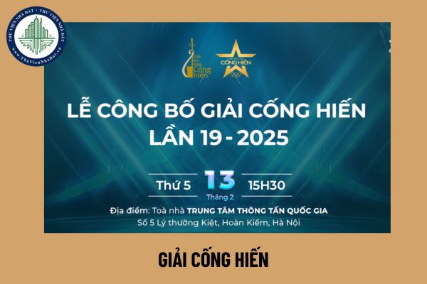 Bình chọn Giải Cống Hiến tại link giaithuongconghien2025 bvote vn thế nào?