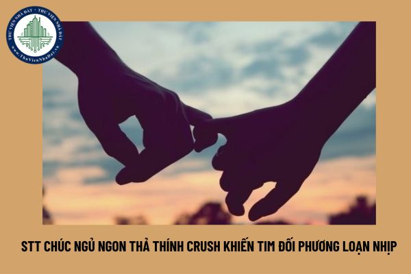 Stt chúc ngủ ngon thả thính crush khiến tim đối phương loạn nhịp