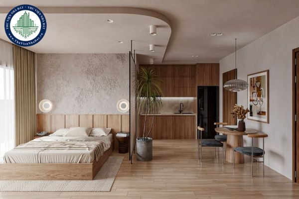 Thiết kế nội thất căn hộ 1 phòng ngủ đẹp mà tiết kiệm
