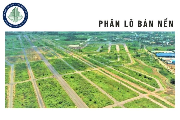 Dự án phân lô bán nền có huy động vốn bằng hình thức góp vốn của tổ chức, cá nhân được không?