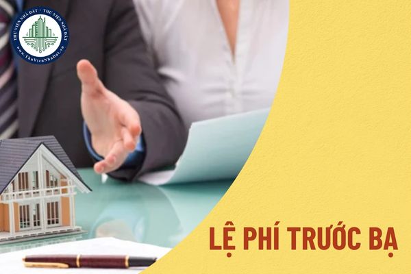 Có được ghi nợ lệ phí trước bạ đối với nhà đất không?