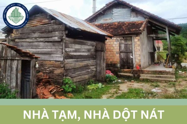 04 tiêu chí xác định nhà tạm, nhà dột nát