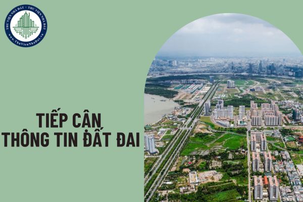 Quyền tiếp cận thong tin đất đai của công dân