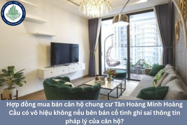 Có thể mua bán căn hộ chung cư Tân Hoàng Minh Hoàng Cầu đang thế chấp được không?