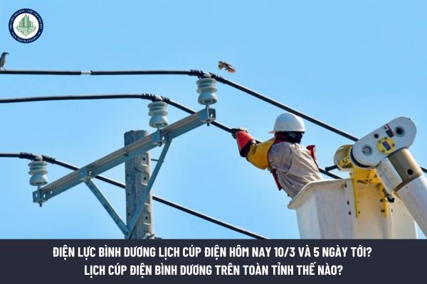 Điện lực Bình Dương lịch cúp điện hôm nay 10/3 và 5 ngày tới? Lịch cúp điện Bình Dương trên toàn tỉnh thế nào?