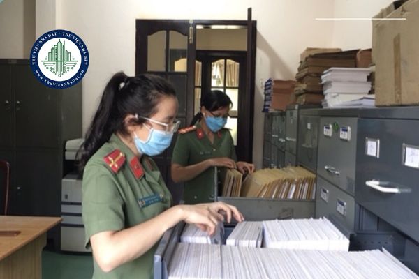 Tải file Thông tư 55/2025/TT-BCA công tác lưu trữ tài liệu hình thành phổ biến trong Công an nhân dân