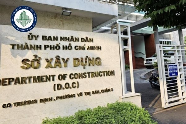 Địa chỉ trụ sở làm việc của Sở Xây dựng TPHCM mới sau sáp nhập