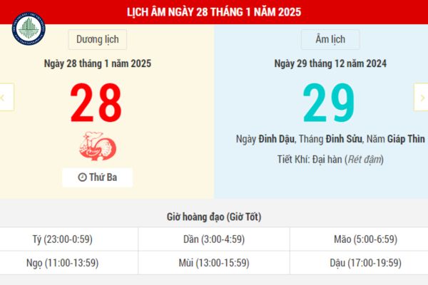 Tử vi ngày 28/1 thế nào? Ngày 28 tháng 1 năm 2025 là ngày tốt hay xấu có phải ngày đẹp để mua nhà tại Long Biên?