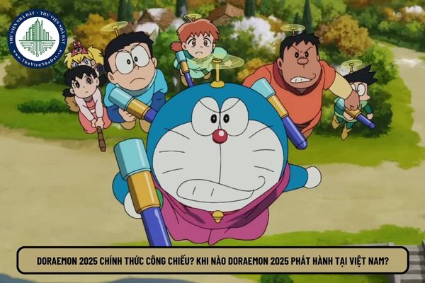 Doraemon 2025 chính thức công chiếu? Khi nào Doraemon 2025 phát hành tại Việt Nam?