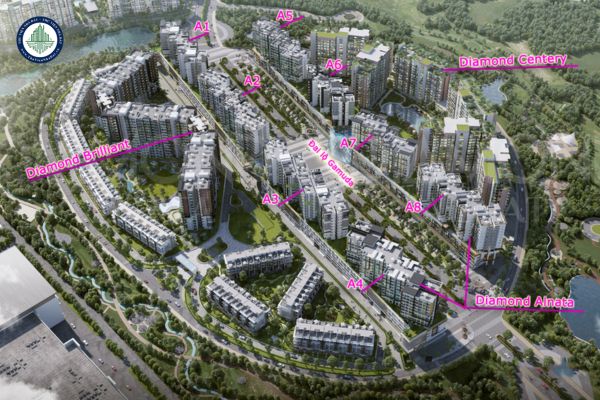 Bán căn hộ cao cấp 85m2 tại Diamond Alnata - Celadon City, Tân Phú