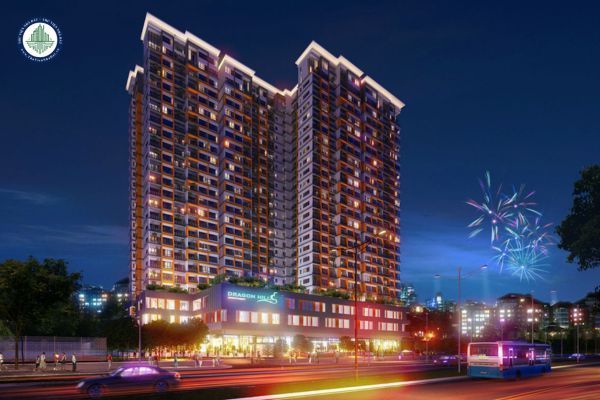 Cho thuê căn hộ Dragon Hill 2 Nguyễn Hữu Thọ, 70m², 8 triệu/tháng