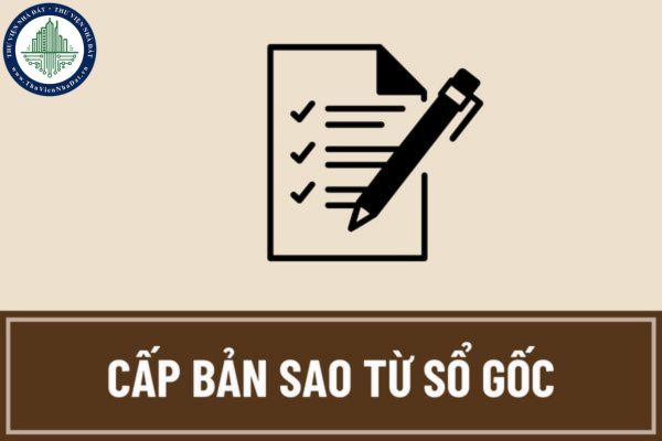 Những ai có quyền yêu cầu cấp bản sao từ sổ gốc? Thủ tục cấp bản sao từ sổ góc được quy định như thế nào?