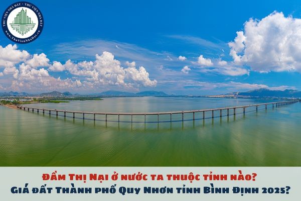 Đầm Thị Nại ở nước ta thuộc tỉnh nào? Giá đất Thành phố Quy Nhơn tỉnh Bình Định 2025?