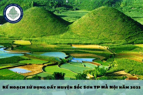 Kế hoạch sử dụng đất huyện Sóc Sơn TP Hà Nội năm 2025