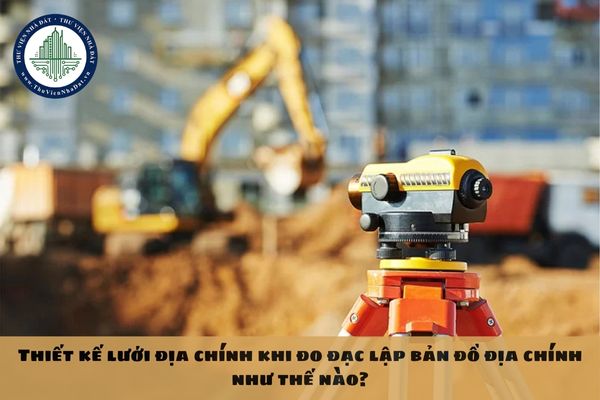 Thiết kế lưới địa chính khi đo đạc lập bản đồ địa chính như thế nào?