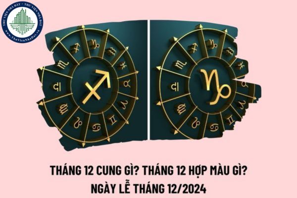 Tháng 12 là cung gì? Sinh tháng 12 hợp màu gì? Các ngày lễ trong tháng 12 năm 2024 như thế nào?