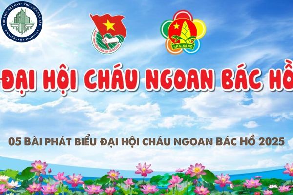 05 Bài phát biểu đại hội cháu ngoan Bác Hồ 2025