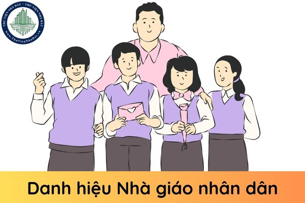 Khi nào công bố danh hiệu nhà giáo nhân dân?