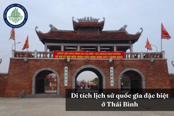 Thái Bình có bao nhiêu di tích được xếp hạng là di tích quốc gia đặc biệt?