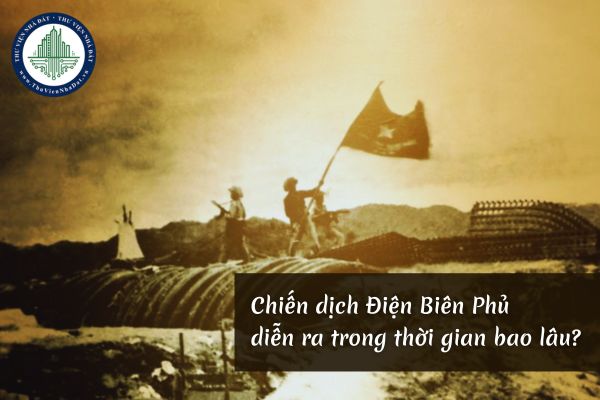 Chiến dịch Điện Biên Phủ diễn ra trong thời gian bao lâu?