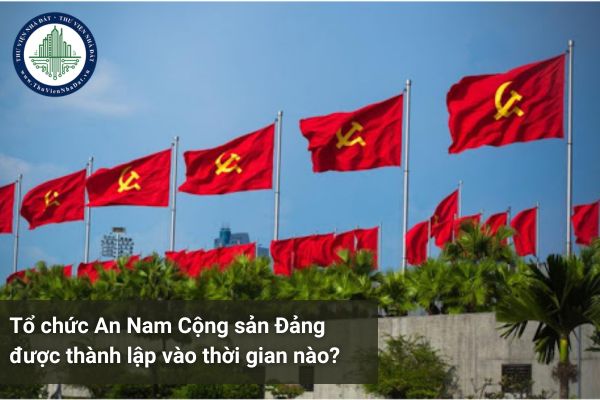 Tổ chức An Nam Cộng sản Đảng được thành lập vào thời gian nào?