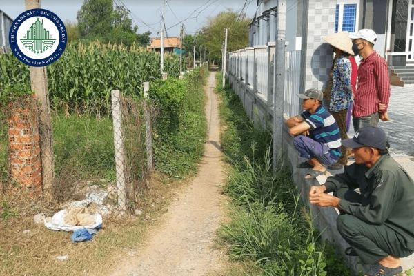 Đang tranh chấp đất đai thì người đang tranh chấp có quyền yêu cầu mở lối đi qua phần đất đang tranh chấp đó hay không?