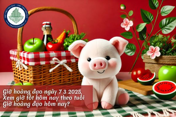 Giờ hoàng đạo ngày 7 3 2025? Xem giờ tốt hôm nay theo tuổi? Giờ hoàng đạo hôm nay?