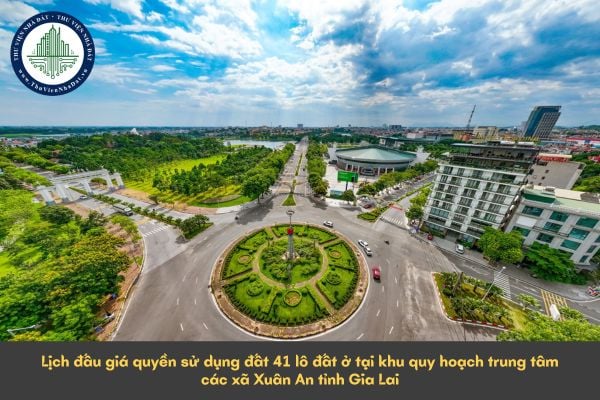 Lịch đấu giá quyền sử dụng đất 15 ô đất ở tại Khu đô thị Đồng Gáo phường Vĩnh Yên tỉnh Phú Thọ