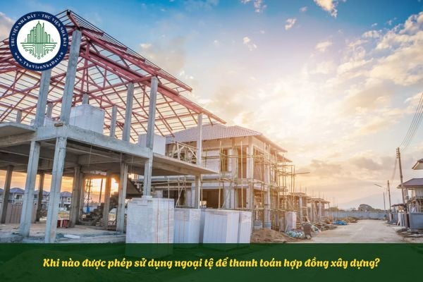 Khi nào được phép sử dụng ngoại tệ để thanh toán hợp đồng xây dựng?