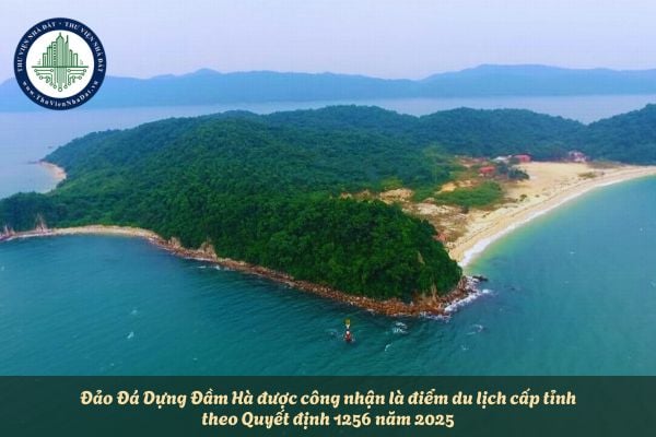 Đảo Đá Dựng Đầm Hà được công nhận là điểm du lịch cấp tỉnh theo Quyết định 1256 năm 2025