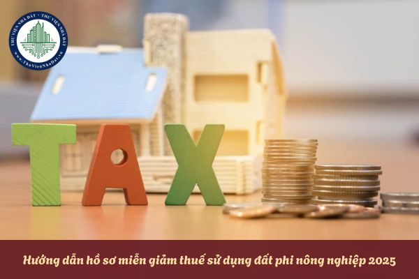 Hướng dẫn hồ sơ miễn giảm thuế sử dụng đất phi nông nghiệp 2025