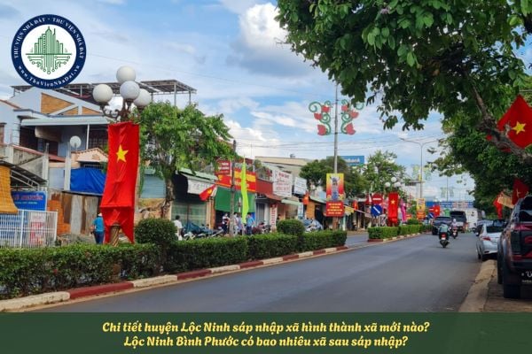 Chi tiết huyện Lộc Ninh sáp nhập xã hình thành xã mới nào? Lộc Ninh Bình Phước có bao nhiêu xã sau sáp nhập?