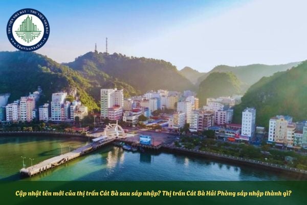 Cập nhật tên mới của thị trấn Cát Bà sau sáp nhập? Thị trấn Cát Bà Hải Phòng sáp nhập thành gì?