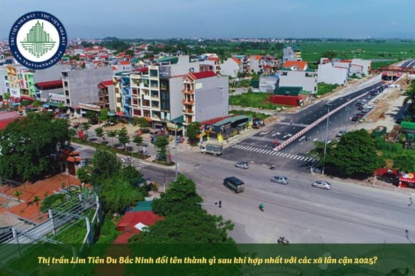 Thị trấn Lim Tiên Du Bắc Ninh đổi tên thành gì sau khi hợp nhất với các xã lân cận 2025?
