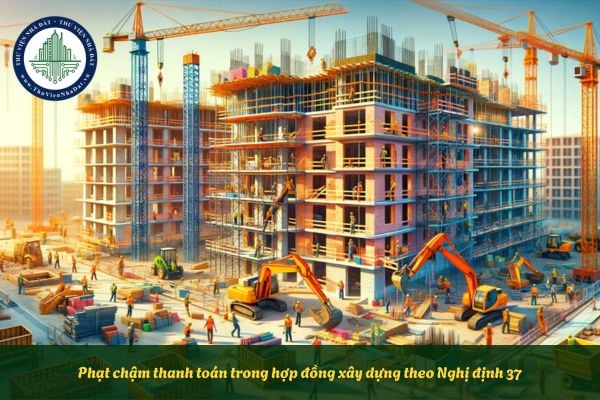 Phạt chậm thanh toán trong hợp đồng xây dựng theo Nghị định 37