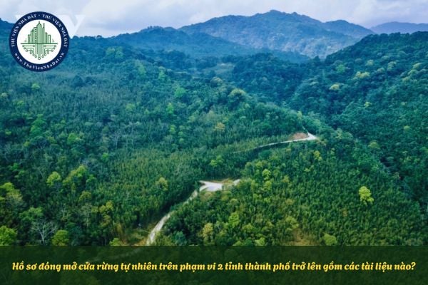 Hồ sơ đóng mở cửa rừng tự nhiên trên phạm vi 2 tỉnh thành phố trở lên gồm các tài liệu nào?
