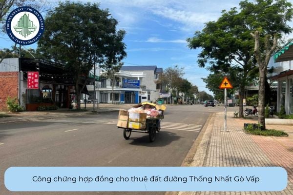 Hợp đồng cho thuê đất đường Thống Nhất Gò Vấp có bắt buộc phải công chứng không?