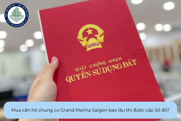 Mua căn hộ chung cư Đồng Phát Park View Tower bao lâu thì được cấp Sổ đỏ?