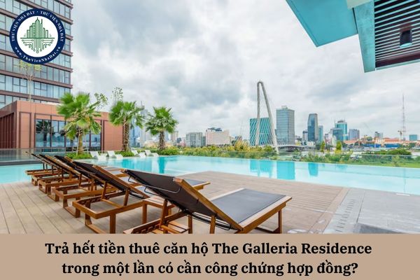 Thuê căn hộ The Galleria Residence