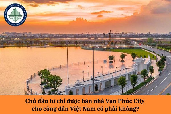 Bán nhà Vạn Phúc City 