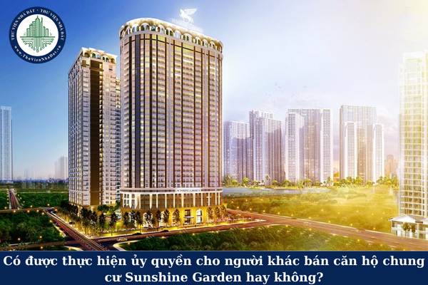 Chủ sơ hưu căn hộ chung cư Sunshine Garden có được tặng cho căn hộ cho người khác khi đang cho thuê hay không?