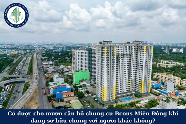 Có được cho mượn căn hộ chung cư Bcons Miền Đông khi đang sở hữu chung với người khác không?