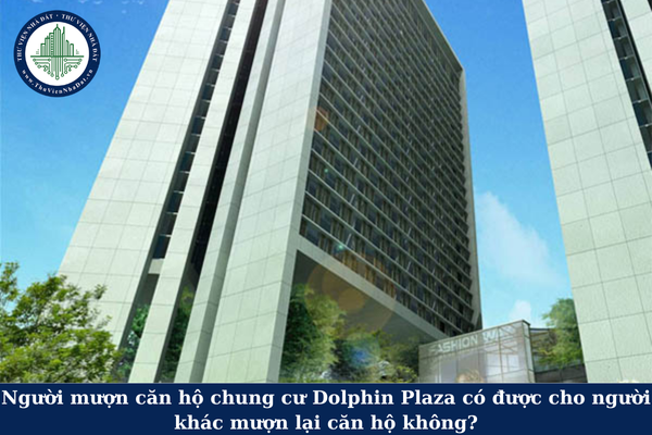 Người mượn căn hộ chung cư Dolphin Plaza có được cho người khác mượn lại căn hộ không? 